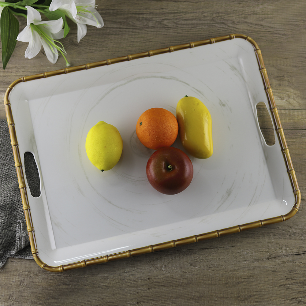 large melamine trays